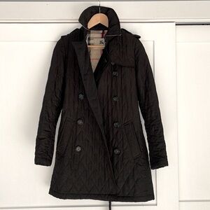 AUTHENTIC BURBERRY Quilted Trench Coat